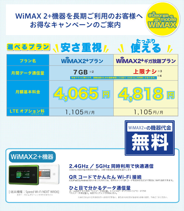 ＠George mobile WiMAX